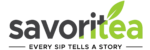 Savoritea business logo with the slogan "Every Sip Tells A Story," owned by Bapan Biswas and Rohit Upadhya in Siliguri_Footer Image
